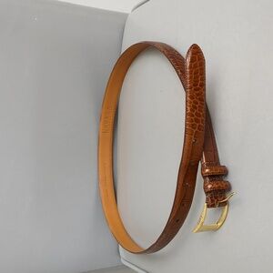 LRL Brown Leather Belt